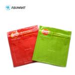 Mylar Smell Proof Plastic Bags Aluminum Foil Stand Up Zipper Top With Window