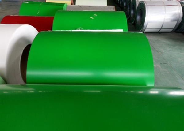 Hot Dipped Prepainted Galvanized Steel Coil For Steel Shutter Door , Steel