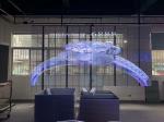 High Refresh Rate Transparent Glass Display , Advertising Transparent LED Screen