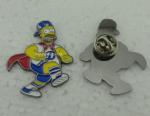 Brass Die Stuck Softball Pins , Zinc Alloy Promotional LA Baseball Pin