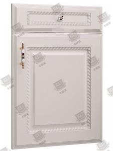 Wholesale MDF Solid Core Molded Interior Doors , Four Panel Interior Wood Door from china suppliers
