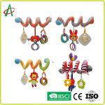 21*10cm Crib Safe Stuffed Animals , EN71 Baby Hanging Rattle Toys