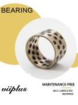 C86300 Manganese Bronze Sleeve Bushings , Self Lubricating Bush Mediate Load