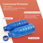 Plastic PET Insecticides Pesticides Packaging Bottles 1000ml