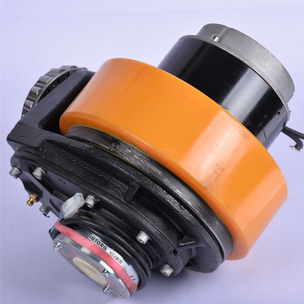 DC motor Permanent Magnet drive wheels with PU wheel and low noise