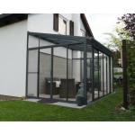 Modern Design Smooth Surface Free Standing Villa House Glass Sunrooms for Four