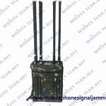 Military High Power RF Signal Backpack Jammer Durable GSM 3G 4G Cell Phone