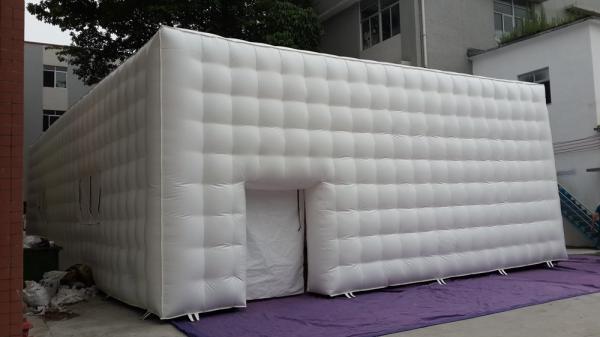20ft Custom Portable Black Inflatable Nightclub Cube Party Bar Tent Night Club