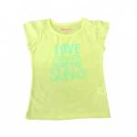Print Pattern Type O-neck 100% Cotton Baby T-shirts Girl Tops for Newborns in