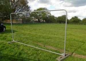 Wholesale 2000mm High Pre Galvanised Heras Mobile Fencing Square Top Heavy Duty from china suppliers