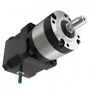 Wholesale HNBR Stepper Dc Planet Geared Motor 24v Reduction Ratio 70 from china suppliers