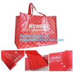 Hot Sale Promotional Colorful Custom Reusable PP Woven Shopping bag,Tote Fabric