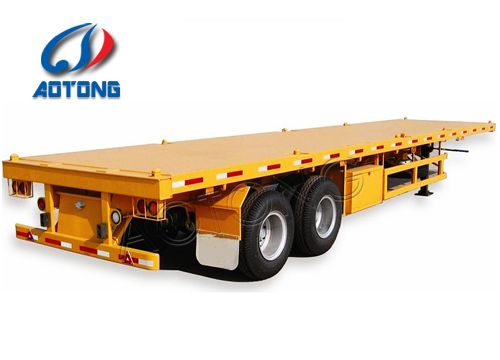 2/3/4 Axles 35T-50T Heavy Duty Flatbed Container Semi Trailer with OE NO. LAT9360TJZG