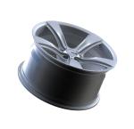Silver 20 Inch Monoblock Wheels 2 Piece Forged Wheels For Cars
