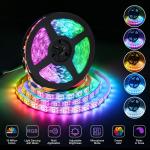 Fashion House Decoration LED Strip Light 12V 50ft 15m 5050 RGB with Smart Remote