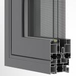 Industrial 70 Series Aluminum Window Extrusion Profiles , T5 Aluminum Kitchen