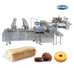 High Accuracy Multi Pack Biscuit Packing Machine PLC Controlled