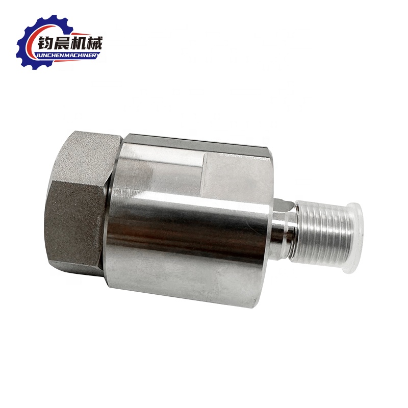 Flange Connection Hydraulic Adapter With Customized Oil Pipe Joint