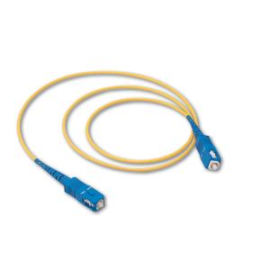 Buy cheap High Reliability Fiber Optic Patch Cord SC / UPC to SC / UPC SX SM 0.9mm LSZH from wholesalers