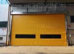 Waterproof Industrial Rapid Roller Doors Self Healing Zipper Security Shutter