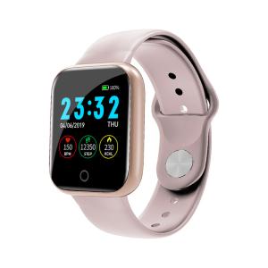Wholesale Silicone Material And Bluetooth Feature i5 Smart Watch With Touch Screen Rose Gold from china suppliers