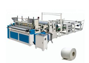 Wholesale 200m/Min Embossing Toilet Paper Rewinding Machine For Small Roll from china suppliers
