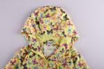 Size 4 6 8 10 12 Girls Print Jacket With Leftover Design