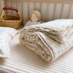 Super Soft Breathable Floral Muslin Baby Crib Comforter Blanket And Quilt Cotton