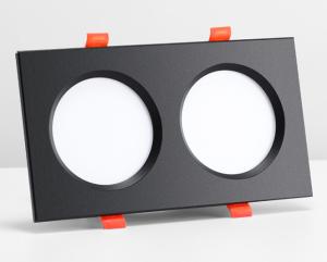 Wholesale SMD2835 Led Grille Light Double Headed Three Headed Square Downlight from china suppliers