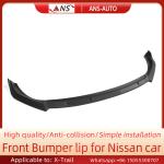Matte Black Nissan X Trail Car Bumper Lip With 3M Solid Tape