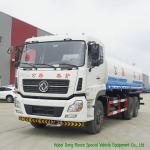 Truck Mounted Stainless Steel Water Tank 25M3 With Water Pump Sprinkler For