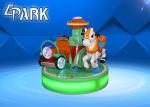 2 Players Carousel Coin Operated Kiddie Rides Amusement Game Machine