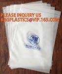 High Quality Two Track Transparent Vacuum Plastic PE Zipper for package bag,