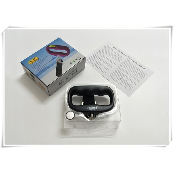 Nylon Belt Portable Digital Luggage Scale With Multiple Weighing Units