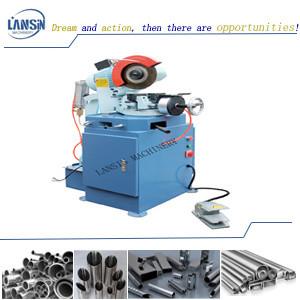 Wholesale Semi Automatic Metal Pipe Cutting Machine 300-450mm 3kw 90W from china suppliers