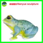 customize size animal fiberglass statue large frog model as decoration statue in