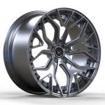 Satin Gun Metal 18x9.5 and 18x10.5 Custom Forged 2-PC Rims For 2010 E92 M3