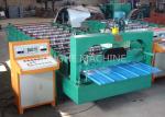 Color Coated Highly Effective Cold Roll Forming Machines , Metal Roofing Roll