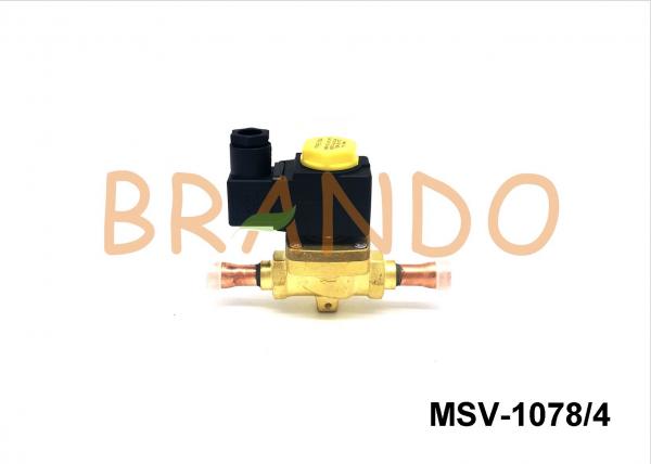 Quality 1/2'' Welding Type Refrigeration Solenoid Valve For Temperature Control AC/DC for sale