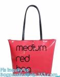 summer laser shoulder bag fashion transparent PVC tote handbag with chain,