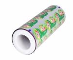 Manufacturer plastic printed laminated packing material stretch film roll for