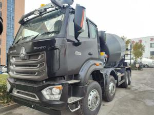 Wholesale HOWO Mixer Truck 12CBM 380HP H77L Cabin Black from china suppliers
