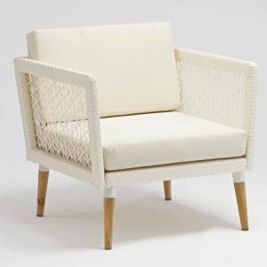 Wholesale Comfortable Rattan Outdoor Armchairs for Garden in Modern Design Style and NO Folded from china suppliers