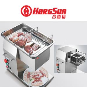 Wholesale Thickness 6mm Commercial Fresh Meat Slicer 500kg/H For Food Processing from china suppliers