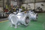 Oil Work Condition 150LB~1500LB Top Entry Ball Valve with Fire Safe and