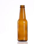 High Quality Green Amber Beer Glass Bottle Clear Hot Stamping Beverage for Beer