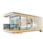 Space Capsule House Luxury Camping Prefab Cabin with Environmental Protection