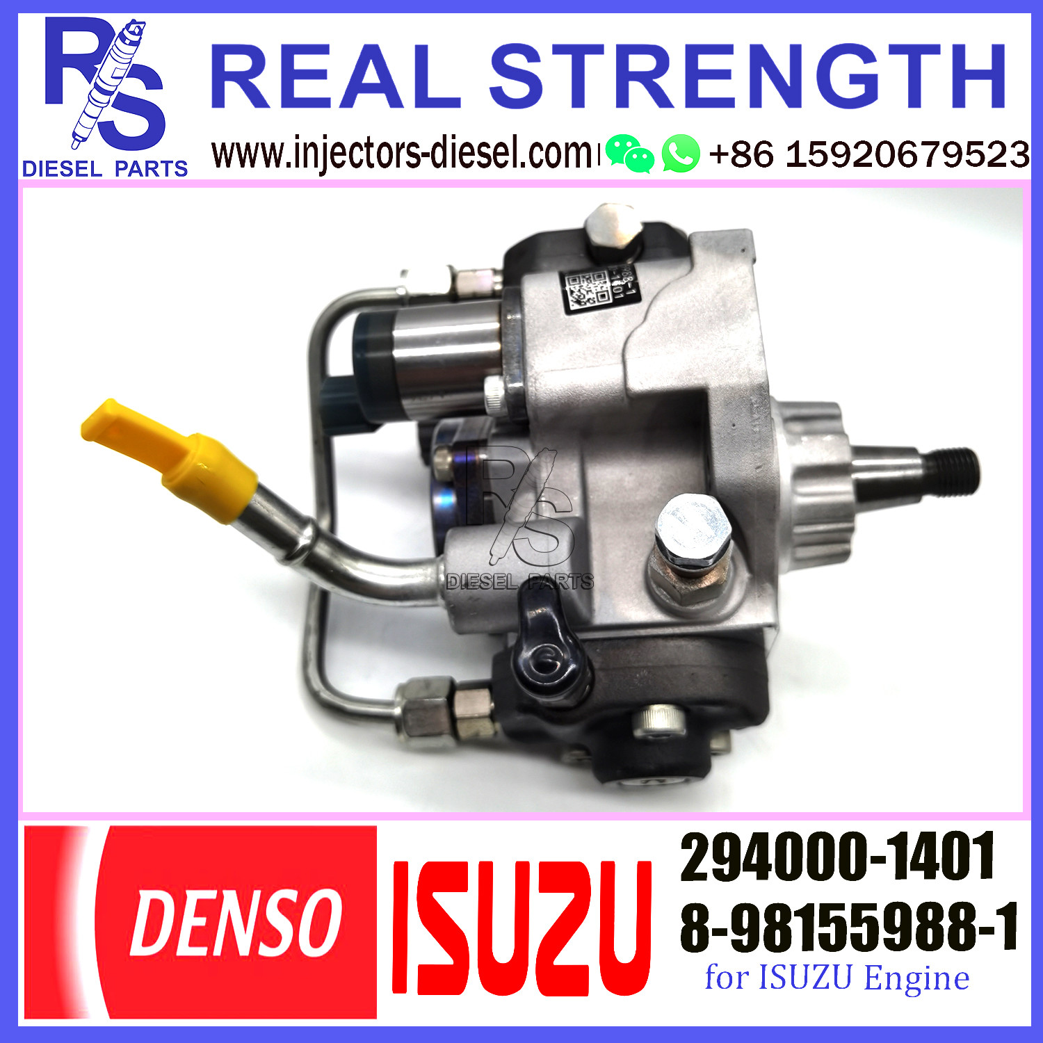 Common Rail HP3 Injection Fuel Pump 294000-1401 8-98155988-1 294000-1400 8-98155988-0 For Isuzu