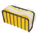 Anti-Rust Drain Design Kitchen Sink Suction Cup Sponge Caddy Sponge Holder for