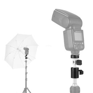 Wholesale Camera Flash Shoe Umbrella Holder Swivel Light Stand Bracket D Type 1/4 3/8 inch from china suppliers